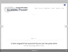 Tablet Screenshot of garage-almerepoort.nl